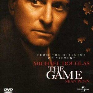 The Game DVD Michael Douglas Sean Penn Universal Studios Widescreen R 1997